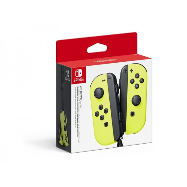 Nintendo Switch, Joy-Con Controller Pair Neon Yellow (безплатна доставка)